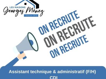 📣À vos CV ou à partager !
Nous sommes à la recherche d’un(e) Assistant(e) technique & administratif en Bâtiment (F/H) en CDI !

✅Vous souhaitez vous...