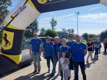 Toujours un plaisir pour notre équipe de participer au #defimatthieucraff 
Un parcours de marche très agréable sous un magnifique ☀️